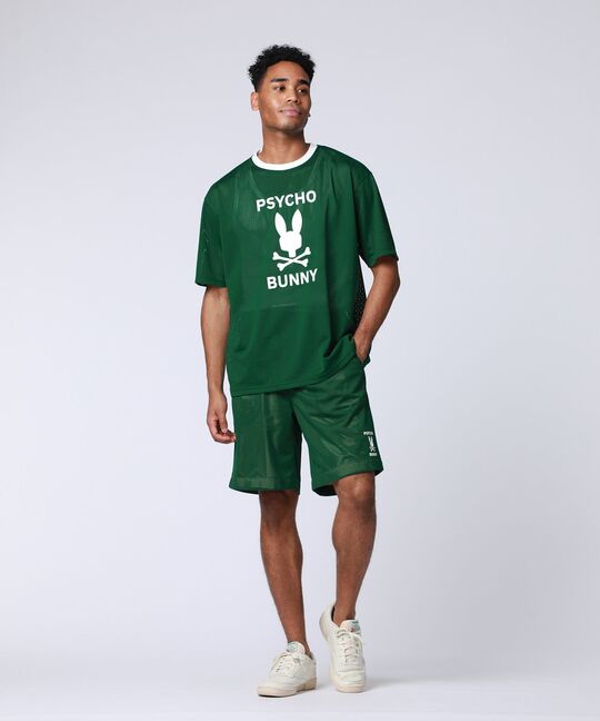 カレッジカラーメッシュ セットアップTシャツ