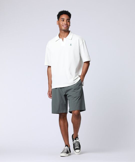 ポップコーンニット リラックス スキッパーシャツ