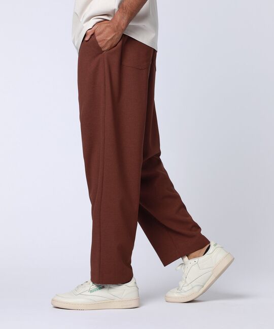 ドライタッチ リネンライク リラックスイージーパンツ