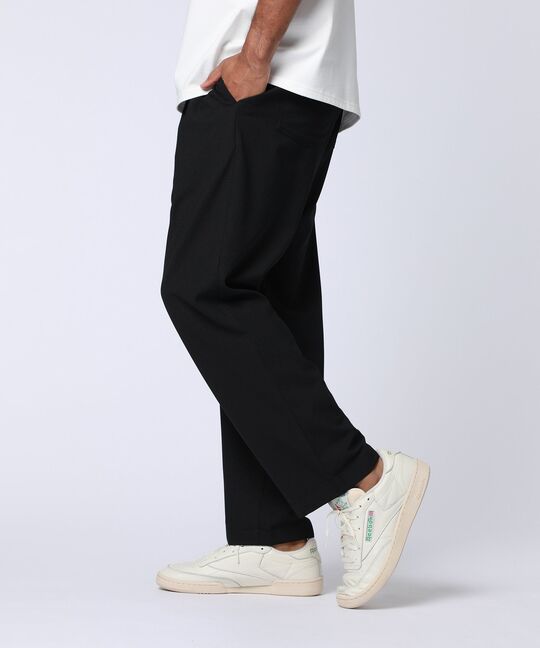 ドライタッチ リネンライク リラックスイージーパンツ