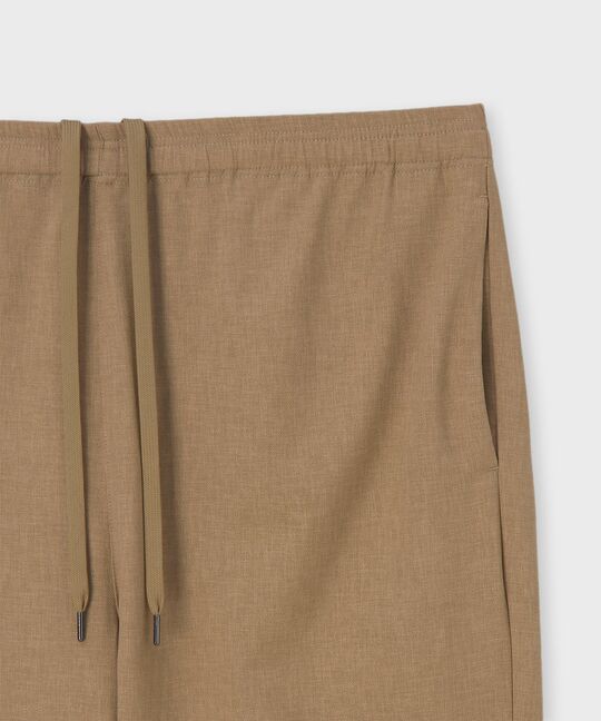 ドライタッチ リネンライク リラックスイージーパンツ