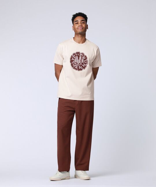 ドライタッチ リネンライク リラックスイージーパンツ