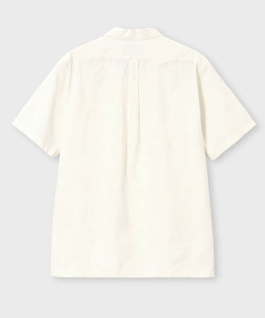 パイナップルジャガード オープンカラーシャツ