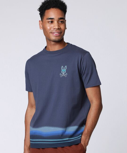 ピマコットン グラデーションボーダー Tシャツ