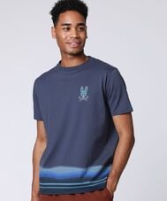 ピマコットン グラデーションボーダー Tシャツ