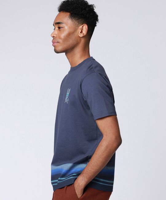 ピマコットン グラデーションボーダー Tシャツ