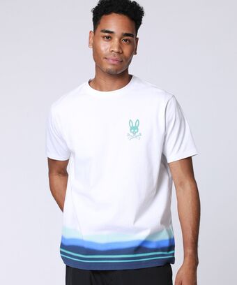 ピマコットン グラデーションボーダー Tシャツ