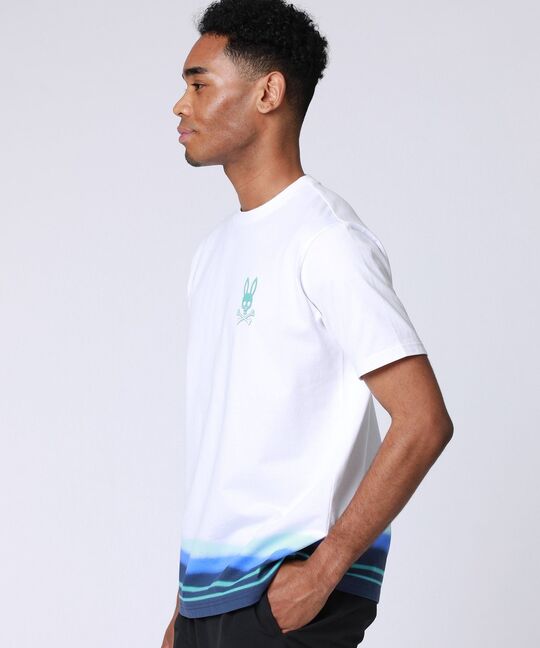 ピマコットン グラデーションボーダー Tシャツ