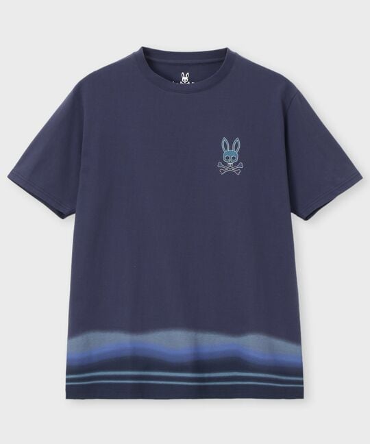 ピマコットン グラデーションボーダー Tシャツ