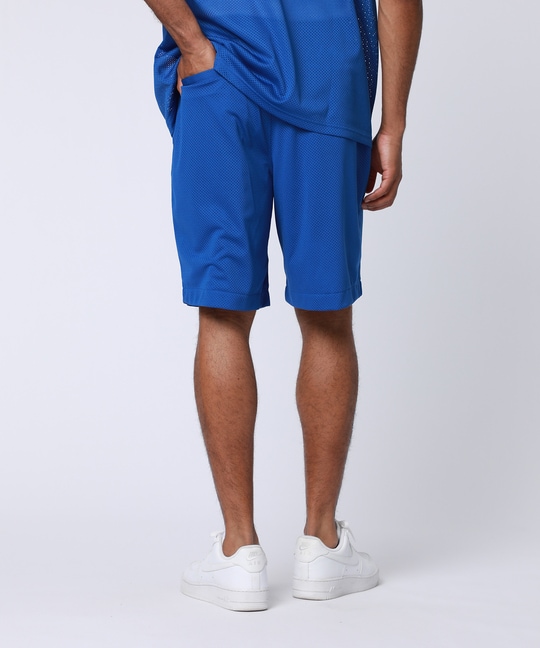 カレッジカラーメッシュ セットアップショートパンツ