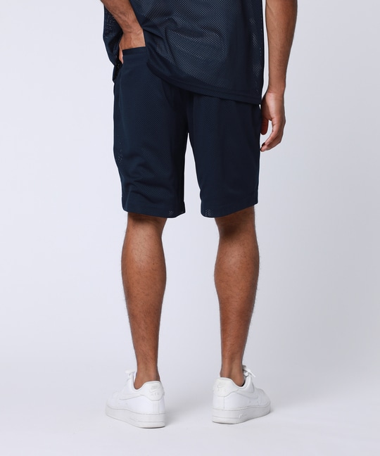 カレッジカラーメッシュ セットアップショートパンツ