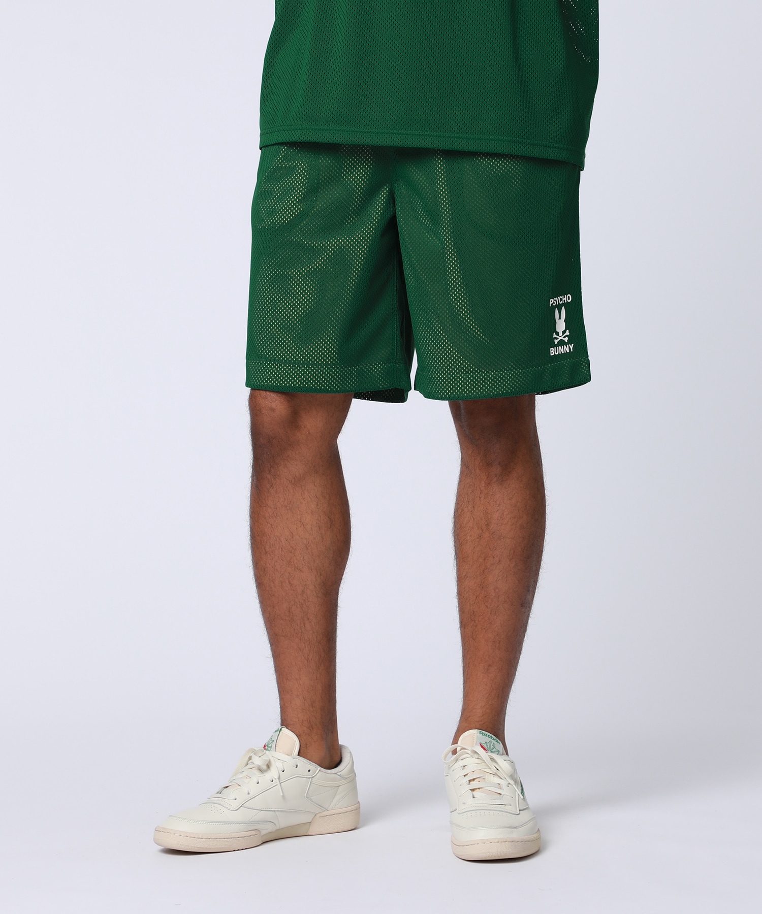 Psycho Bunny カレッジカラーメッシュ セットアップショートパンツ カレッジカラーメッシュ セットアップショートパンツ｜Psycho Bunny