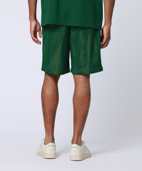 カレッジカラーメッシュ セットアップショートパンツ