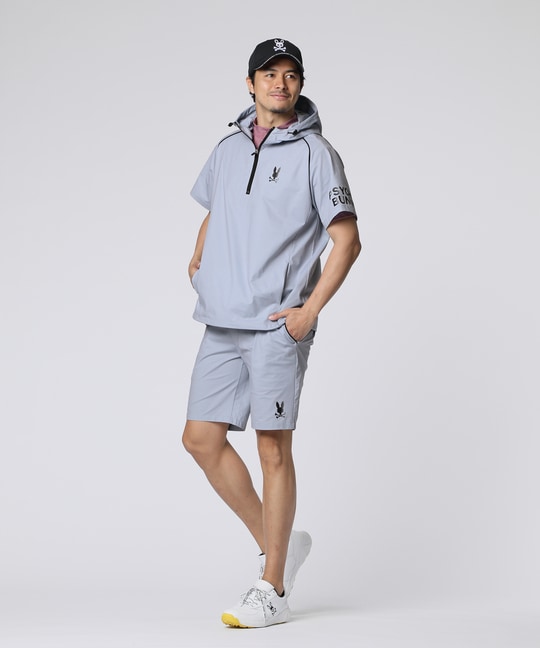 [GOLF]スポーティバニー メッシュ半袖フーディ