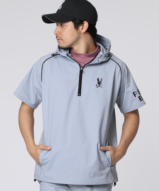 [GOLF]スポーティバニー メッシュ半袖フーディ