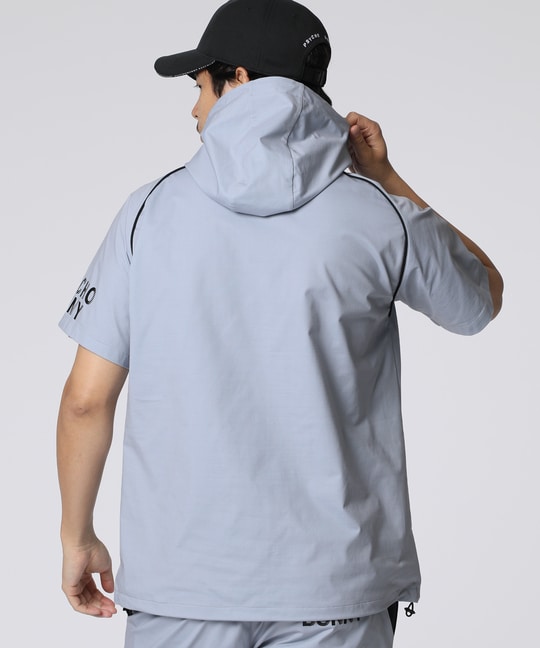 [GOLF]スポーティバニー メッシュ半袖フーディ