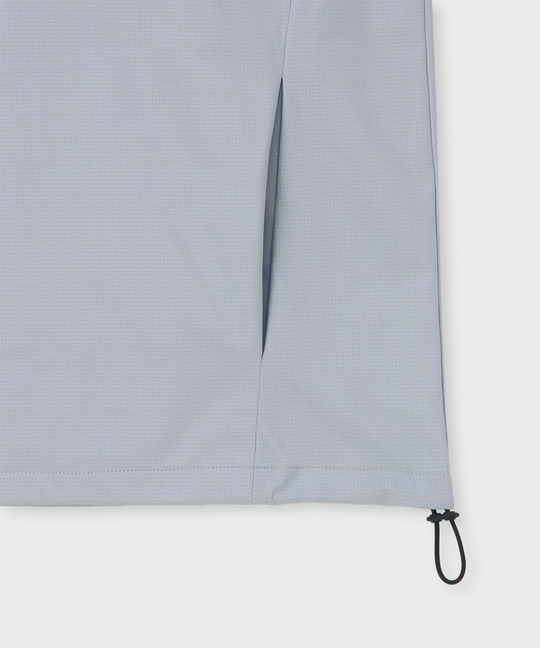 [GOLF]スポーティバニー メッシュ半袖フーディ