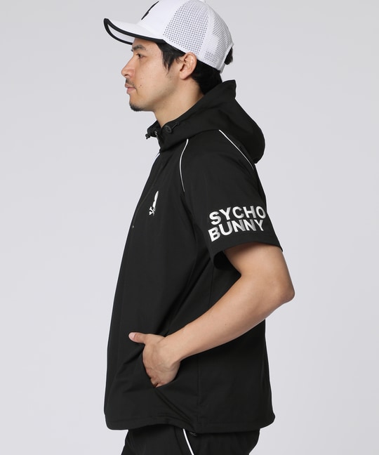 [GOLF]スポーティバニー メッシュ半袖フーディ