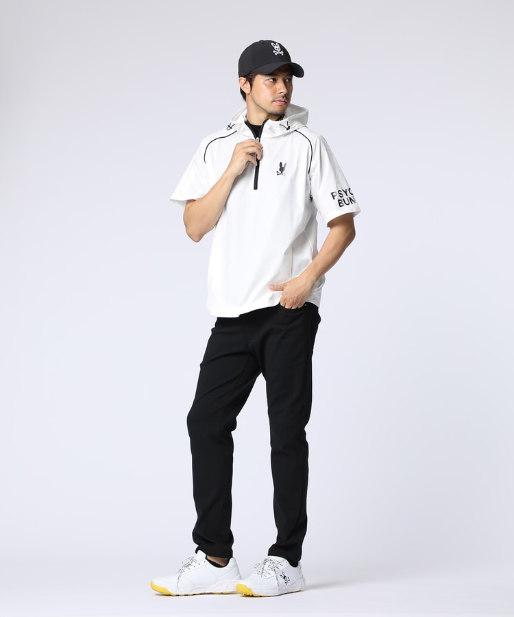 WEB限定]スポーティバニー メッシュ半袖フーディ｜Psycho Bunny