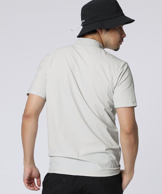 [GOLF] ポケットバニー モックネックTシャツ