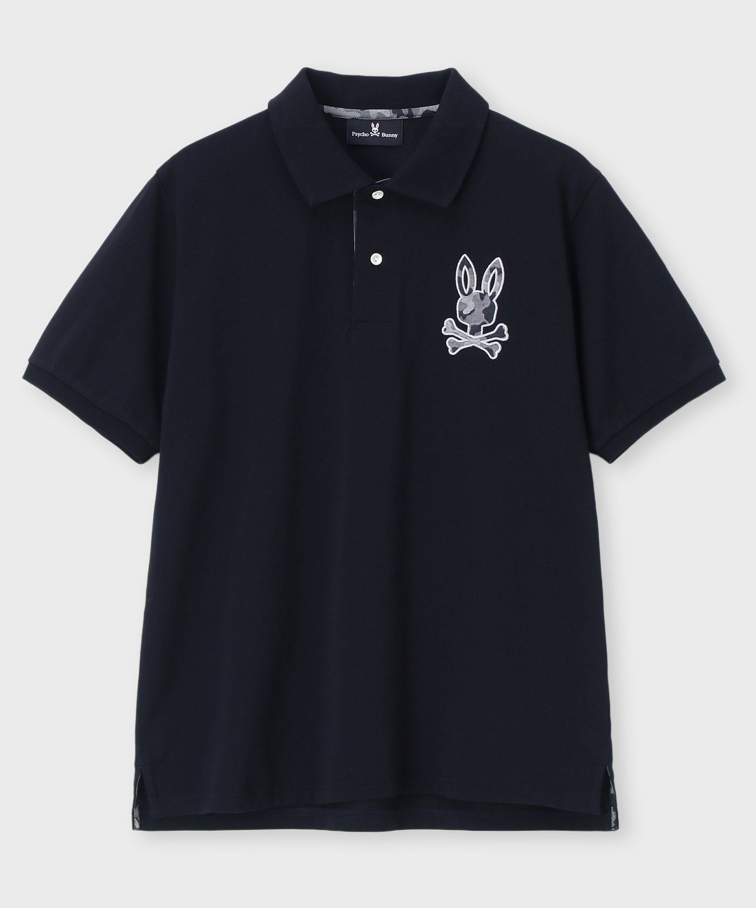 サイコバニー・COOLMAX®カモフラバニー鹿の子ポロシャツ COOLMAXカモフラバニー鹿の子ポロシャツ｜Psycho Bunny｜サイコバニー