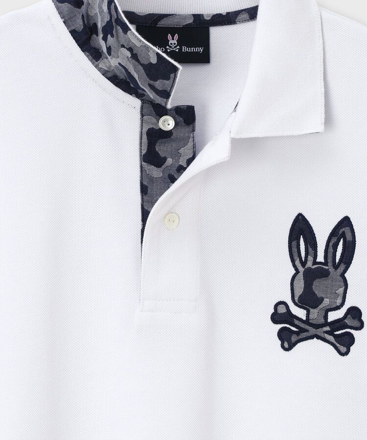 サイコバニー・COOLMAX®カモフラバニー鹿の子ポロシャツ COOLMAXカモフラバニー鹿の子ポロシャツ｜Psycho Bunny｜サイコバニー
