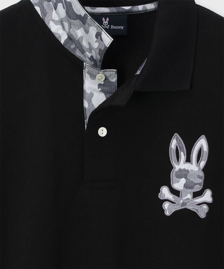 サイコバニー・COOLMAX®カモフラバニー鹿の子ポロシャツ COOLMAXカモフラバニー鹿の子ポロシャツ｜Psycho Bunny｜サイコバニー
