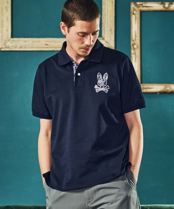 COOLMAX&reg;カモフラバニー　鹿の子ポロシャツ