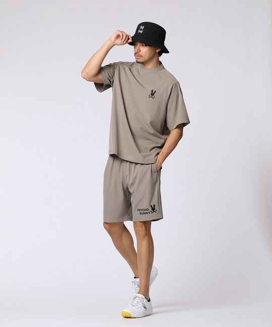[WEB限定]リラックスフィット ロゴモックネックTシャツ