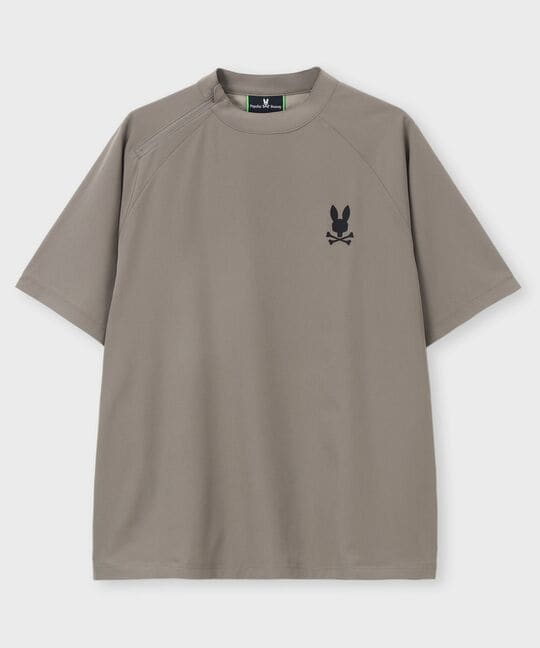 [WEB限定]リラックスフィット ロゴモックネックTシャツ