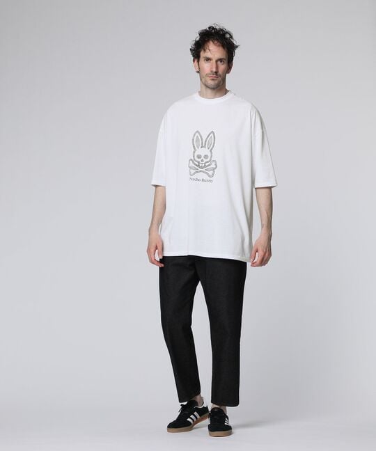 [WEB限定]ハンドライトロゴ  ワイドリラックス Tシャツ