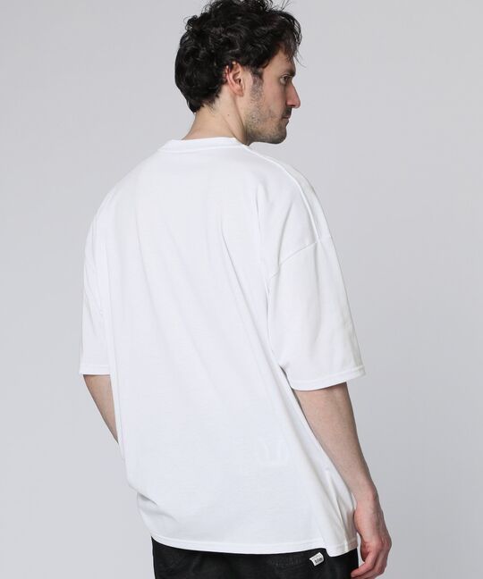 [WEB限定]ハンドライトロゴ  ワイドリラックス Tシャツ