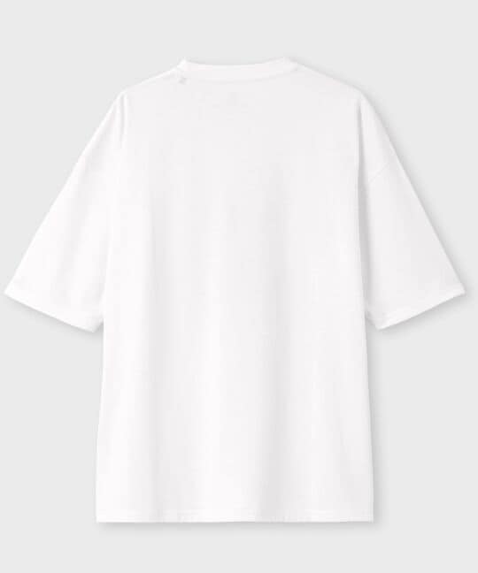 [WEB限定]ハンドライトロゴ  ワイドリラックス Tシャツ