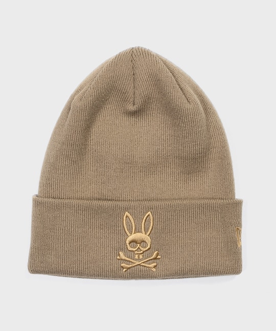 NEW ERA / Psycho Bunny ベーシックカフ ニットキャップ