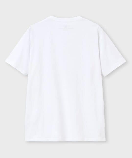 カラフルグリッチロゴ プリントTシャツ