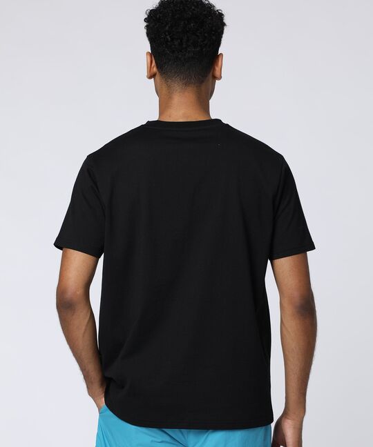 カラフルグリッチロゴ プリントTシャツ