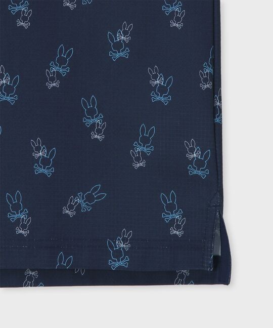 [GOLF] DotAirアウトライン2BUNNY 総柄ポロシャツ