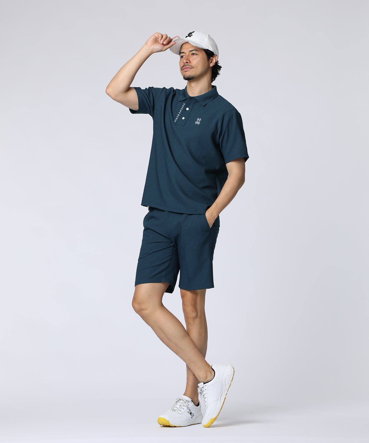 GOLF]EVALET アムンゼンテーパードショートパンツ｜Psycho Bunny