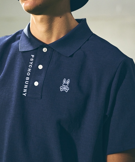 [GOLF]EVALET®  アムンゼン襟デザインポロシャツ