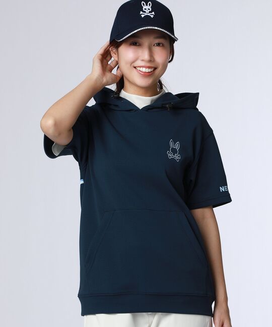 [GOLF][WOMEN]シルエットラインBUNNY 半袖パーカ