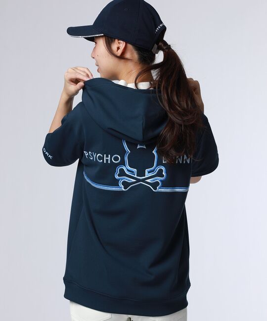[GOLF][WOMEN]シルエットラインBUNNY 半袖パーカ