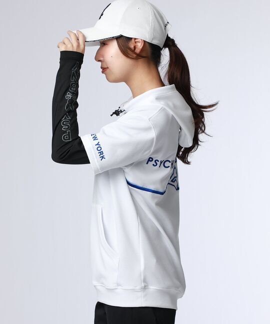 [GOLF][WOMEN]シルエットラインBUNNY 半袖パーカ