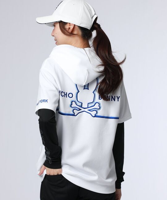 [GOLF][WOMEN]シルエットラインBUNNY 半袖パーカ