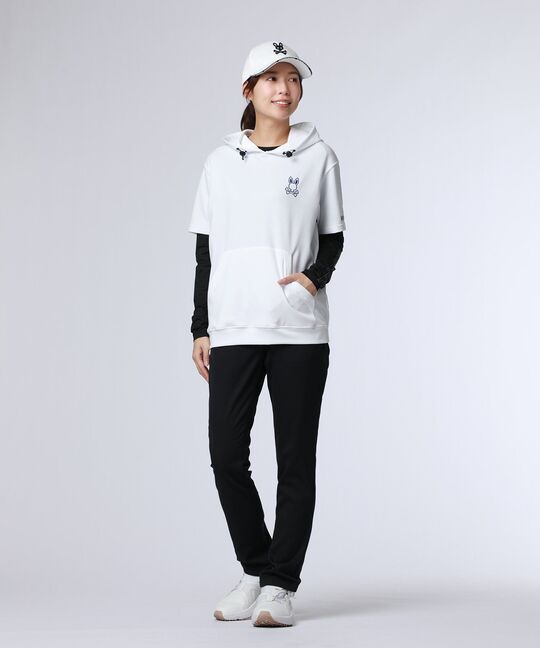 [GOLF][WOMEN]シルエットラインBUNNY 半袖パーカ