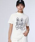 [GOLF][WOMEN]ビッグラインロゴ ドライミニワッフル モックネックTシャツ