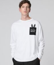 NEWポケットバニー シルケットスムース ロングスリーブTシャツ｜Psycho
