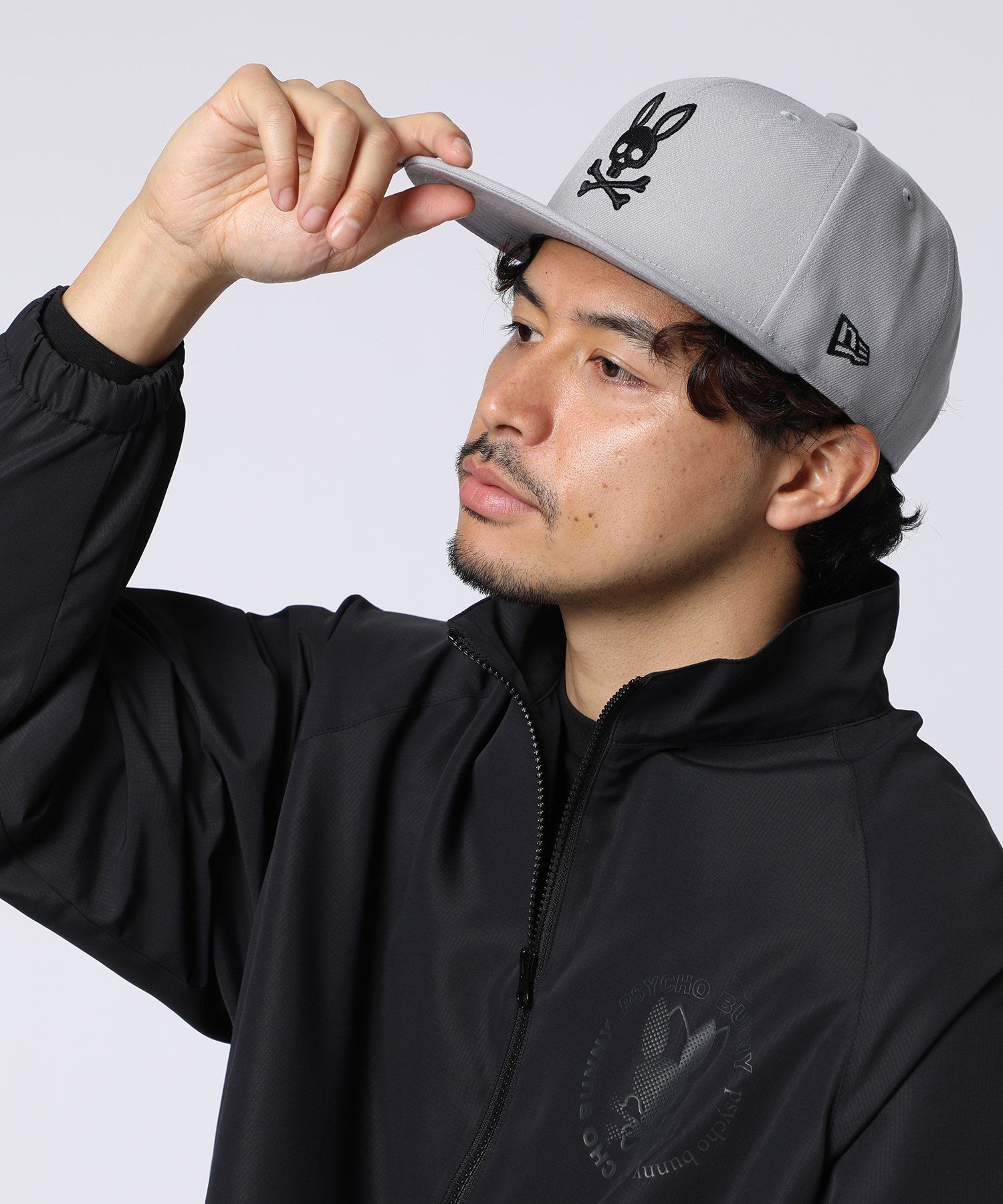 Psycho Bunny New Era 9FIFTY ブラック WEB限定]NEW ERA® Psycho Bunny 9FIFTY キャップ｜Psycho Bunny
