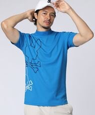 [GOLF]アウトライン2BUNNY ドライメッシュモックネックTシャツ