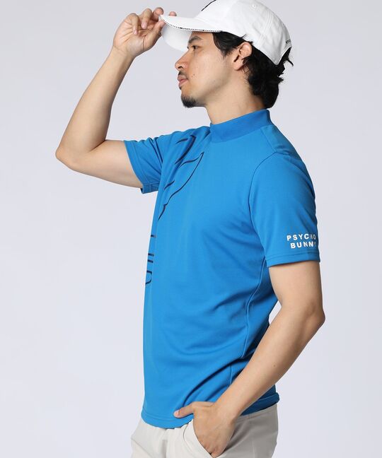 [GOLF]アウトライン2BUNNY ドライメッシュモックネックTシャツ