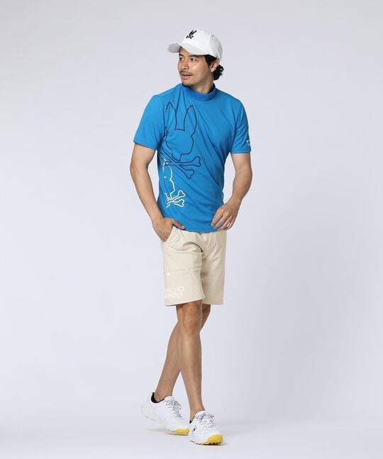 [GOLF]アウトライン2BUNNY ドライメッシュモックネックTシャツ
